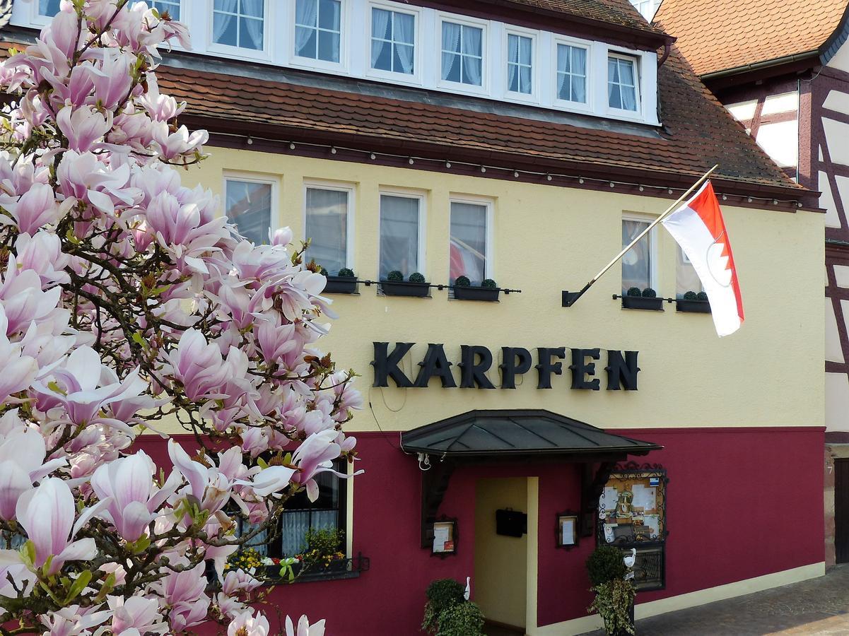 Hotel & Restaurant Zum Karpfen Obernburg am Main Exterior photo