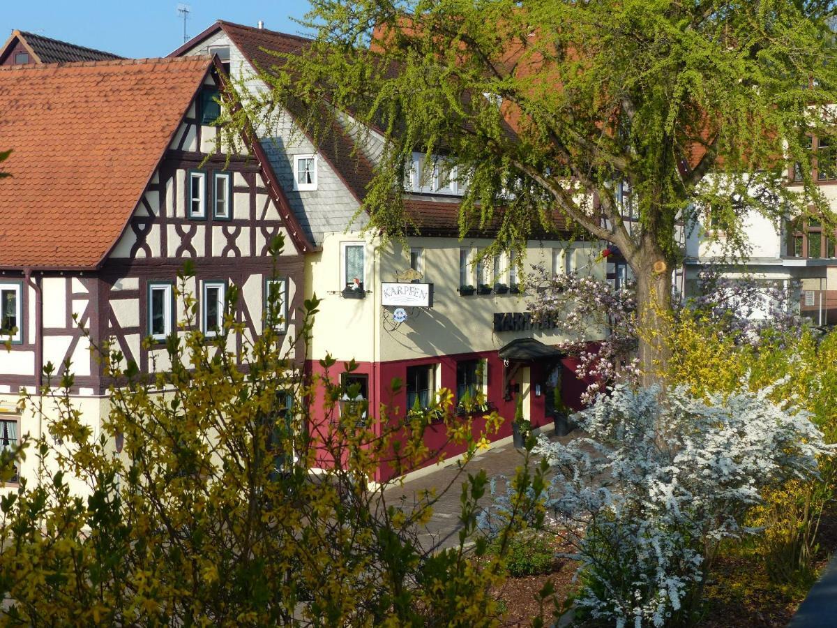 Hotel & Restaurant Zum Karpfen Obernburg am Main Exterior photo